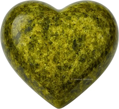 Vista 21 de Piedra de palma de corazón de cristal de nuummita - Piedra de preocupación de bolsillo para masaje, para equilibrar naturalmente los chakras
