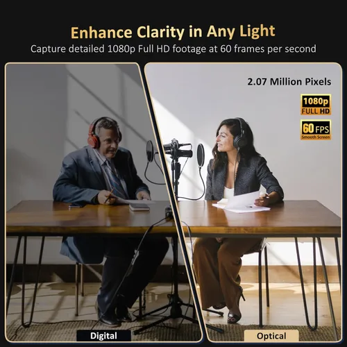 Vista 5 de Cámara PTZ NexiGo 20X Zoom Óptico con Salidas PoE HDMI/3G-SDI/USB/LAN de Transmisión IP, Seguimiento Automático AI para Videoconferencia