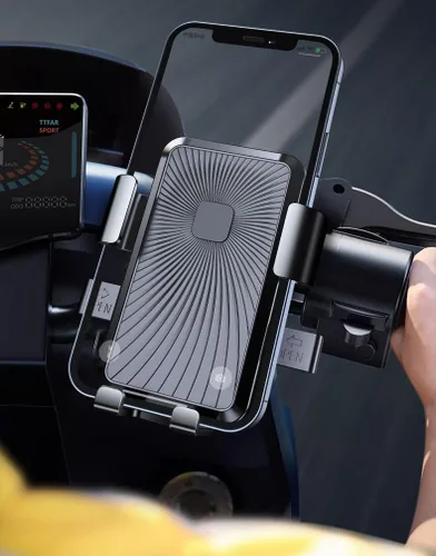 YuYue Electronic Soporte universal de montaje para manillar de motocicleta para teléfono celular, soporte mecánico universal para cualquier teléfono
