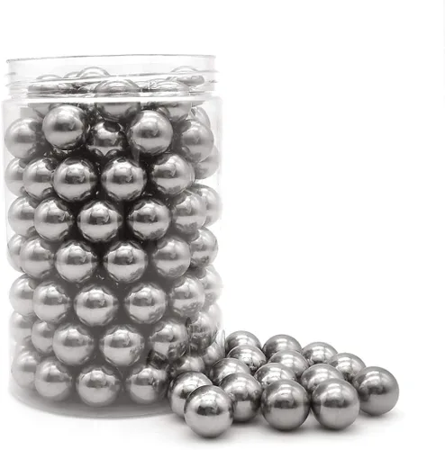 Vista 3 de Z QINGZHENG 250pcs 1/2inch bola de acero Slingshot munición 0.500 in bolas de rodamiento de acero de precisión