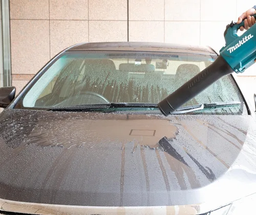 Vista 17 de Makita Soplador sin escobillas, azul, 18V