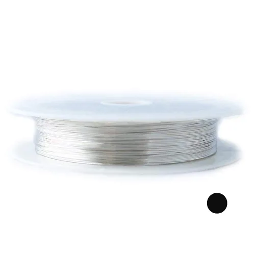 Vista 12 de CRAFT WIRE Calibre 6, alambre de plata de ley 925 (redondo) extremadamente suave hecho en EE. UU. - 1 pie