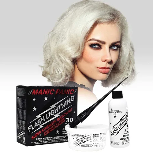 Vista 4 de Set decolorante Manic Panic Flash Lightning, caja volumen 30