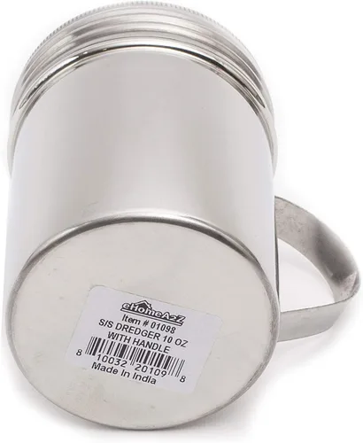 Vista 8 de EHOMEA2Z Espolvoreador de Acero Inoxidable Ideal para Sal, Especias, Azúcar, Harina (1, 10 oz)