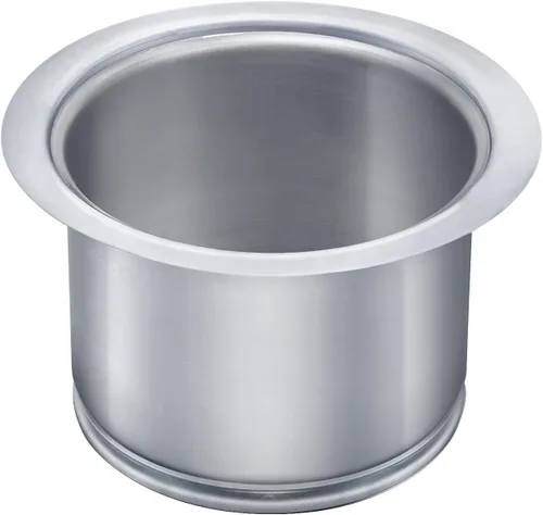 Vista 8 de Kitchen - Kit de brida de acero inoxidable con colador de cesta y tapón de drenaje para drenaje estándar de fregadero de 3 1/2 pulgadas, brida