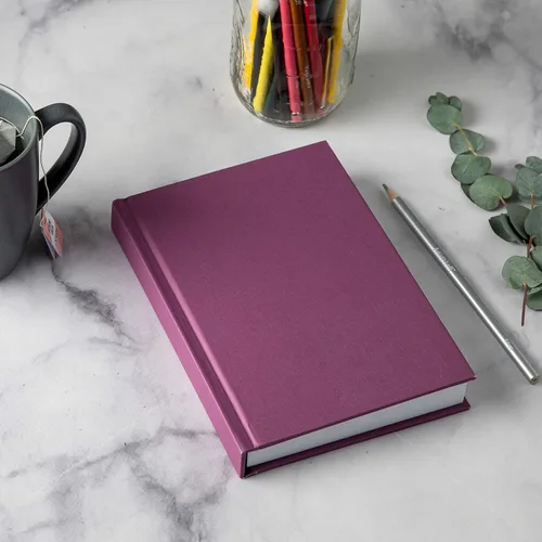 Vista 4 de Purple Lay Flat Spineless Hardcover Sketchbook by Artist's Loft - Acid Free and Smudge Resistant Paper, Sketch Pad for Drawing, Sketching, Writing