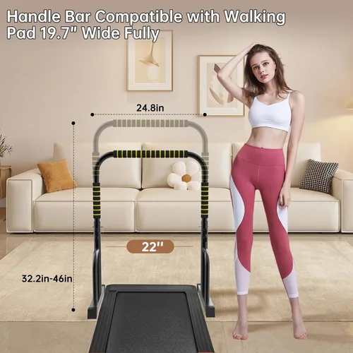 Vista 4 de Adjustable Walking Pad Handle only