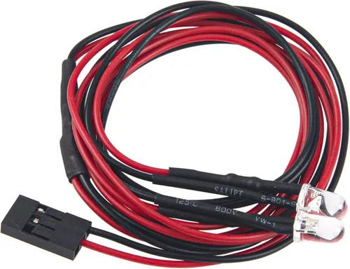 Vista 6 de Parachoques delantero de aluminio con faros LED, soporte de cabrestante, gancho de remolque compatible con Axial SCX10 SCX10II 90046 Traxxas TRX-4