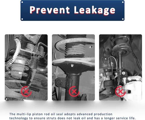 Vista 6 de MOSTPLUS 171341 2 amortiguadores delanteros completos compatibles con Chevrolet Trailblazer 2002-2009 (juego de 2)