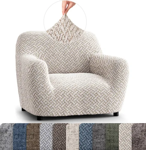 Vista 28 de PAULATO BY GA.I.CO. Funda para silla – Funda elástica para sillón – Funda de sillón para mascotas y niños – Fundas suaves para silla – Protector