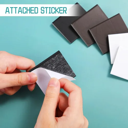 Vista 3 de Outus 30 piezas de sello de esquina de puerta autoadhesivo para puerta exterior, burlete de corrientes de aire, marco de sellado de esquina