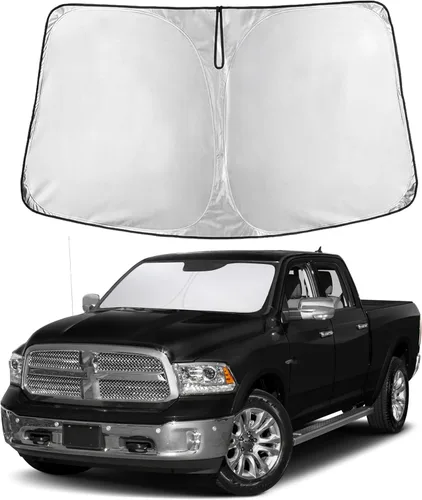 Vista 148 de Parasol para parabrisas para Rivian R1S 2022-2024 2025 compatible con EcoNour material de poliéster 240T, visera solar para coches, reflector que