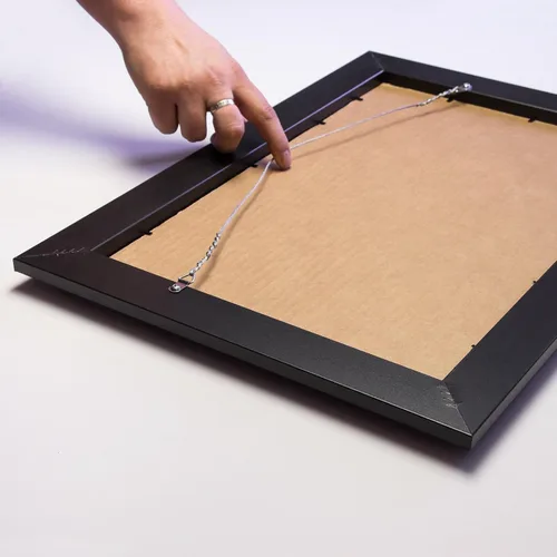 Vista 9 de Craig Frames FM74DKW Picture Frame, Smooth Wrap Finish, 2 pulgadas Wide, café oscuro