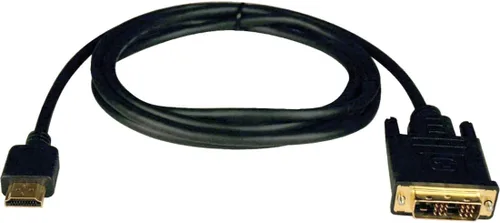 Vista 7 de TRIPP LITE Eaton - Cable HDMI a DVI, cable adaptador de monitor digital (HDMI a DVI-D M/M) de 6 pies (P566-006)