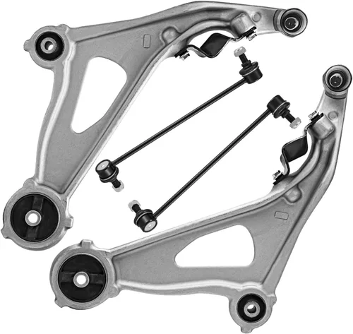 Vista 46 de Detroit Axle - Kit de suspensión frontal de 4 piezas para Chevrolet Aveo5 Aveo Pontiac G3 Wave Wave5 Suzuki Swift+, 2 brazos de control inferiores