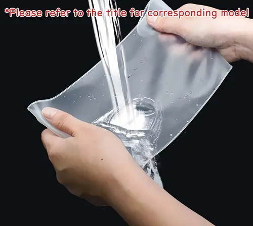 Vista 6 de Paquete de 2 protectores de película, compatibles con CHUWI CoreBook Xe de 15.6 pulgadas de silicona para teclado