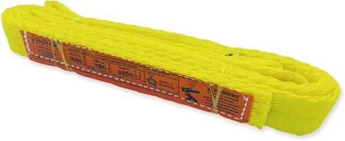 Correa de 1 capa de correas de elevación de 1 x 4 pies, 1 paquete de correa de red resistente, aparejo móvil de remolque KODIAK STRAPS