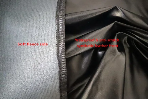 Vista 6 de Magca - Juego de 3 fundas magnéticas de piel sintética para mecánicos, protector de guardabarros para trabajos de reparación, tamaño grande