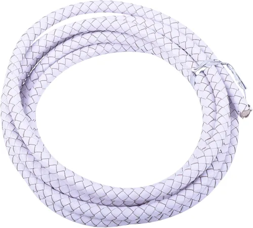 Vista 76 de KONMAY - Cordón de cuero trenzado genuino de 5 yardas, 3.0mm, marrón antiguo, redondo, para cuerda de bolo