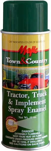 Majic Paints 8-20974-8 Pintura esmaltada en aerosol para tractor e implemento, aerosol, verde oliva