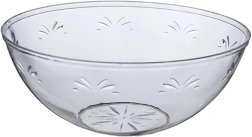 Vista 7 de Efavormart - Paquete de 4 cuencos desechables redondos transparentes para servir, cuencos de plástico de 32 onzas para ensaladas de boda, fiesta