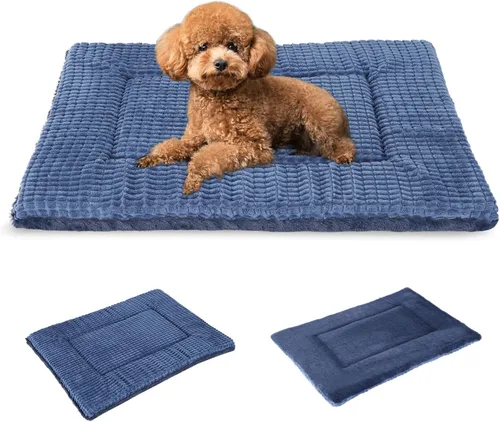 Vista 31 de BVAGSS Almohadilla Reversible para Jaula de Perro, Colchoneta de Cama para Mascotas de Espuma Viscoelástica, Colchón Suave y Cálido Lavable a