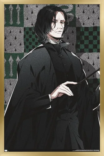 Vista 18 de Trends International The Wizarding World: Harry Potter - Póster de pared Dynasty Snape, 14.725 x 22.375 pulgadas, versión enmarcada de madera