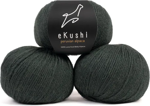 Vista 13 de 100% Hilo de Alpaca Baby para Tejer y Ganchillo - 1 Cono de Hilo Premium DK - Ligero, Hipoalergénico y Térmico Hecho en Perú - Ideal para Proyectos