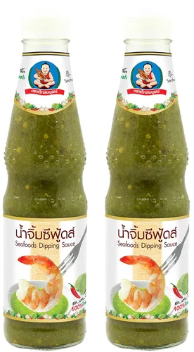 Vista 7 de Salsa de mariscos Healthy Boy (chile verde y lima), 6 onzas, producto de Tailandia (paquete de 1)