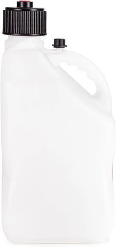Vista 3 de VP Racing VP-35200 - Jarra de combustible líquido de carga rápida de 5 galones para deportes de motor y kit de manguera y tapa de lujo de 14