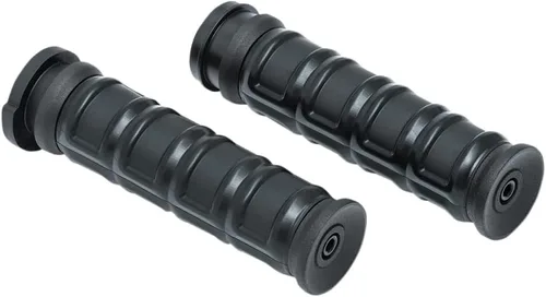 Vista 10 de Kuryakyn 6673 Dillinger Puños para control del acelerador de doble cable: motocicletas Harley-Davidson 1996-2019, negro satinado, 1 par