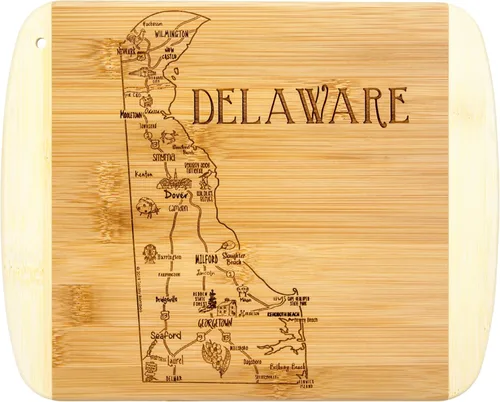 Vista 19 de Totally Bamboo A Slice of Life Alabama State Tabla de servir y cortar, 11 x 8.75 pulgadas