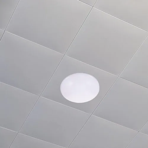 Vista 4 de Luxshiny Cubierta de luz de techo de montaje empotrado, 8.9 in de plástico, pantalla de luz redonda de hongo, de repuesto, cubiertas para polvo