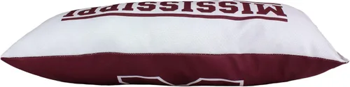 Vista 5 de College Covers Everything Comfy Arkansas Razorbacks Almohada Bolster de Viaje Pequeña Decorativa de 2 Lados 16 x 6 pulgadas