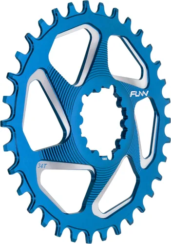 Vista 15 de Funn Solo DX - Plato ancho estrecho para cadena de 9, 10, 11, 12 velocidades, compatible con bielas de interfaz de montaje directo SRAM