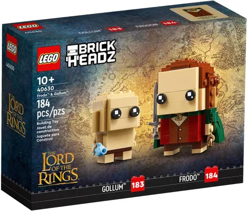 Vista 2 de LEGO BrickHeadz Frodo & Gollum (40630) El Señor de los Anillos