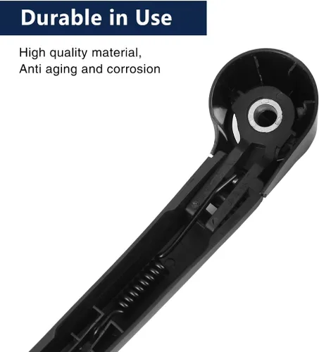 Vista 5 de X AUTOHAUX Juego de brazo de limpiaparabrisas trasero 13.189 in 13 pulgadas para Volkswagen Jetta 2011 2012 2013 2014 2015 2016 2017 2018