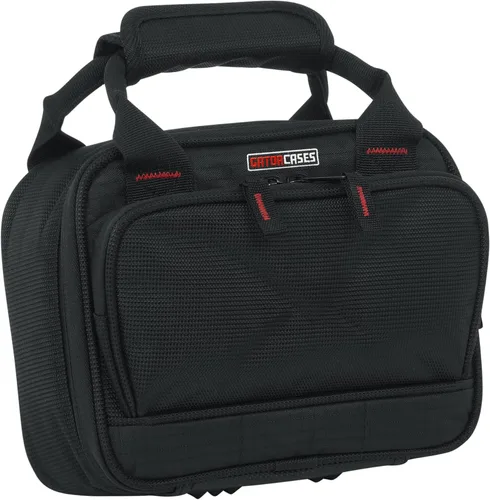 Vista 9 de Gator Cases Bolsa de transporte acolchada de nailon para mezclador/equipo; 8.25" x 6.25" x 2.75" (G-MIXERBAG-0608)