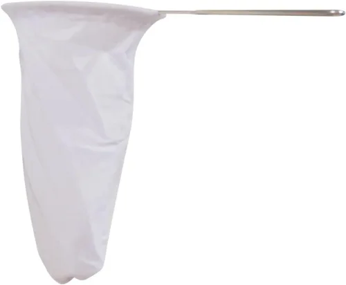 5.3” Large Reusable Thai Tea Filter – Traditional Cloth Strainer with Metal Handle for Tea, Coffee, Coconut Milk, Almond Milk, and Juice