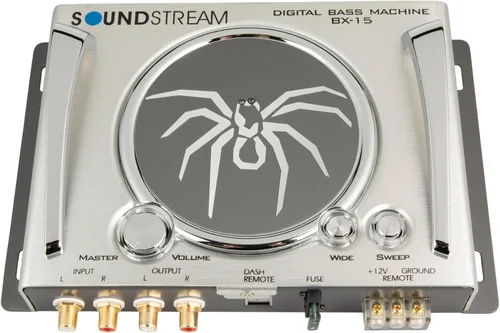 Soundstream Procesador de graves BX-15 - Procesador de restauración de graves de audio para automóvil con control remoto | Alternativa de epicentro