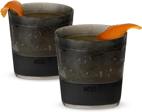 Vista 10 de HOST Vaso de cóctel Highball Freeze, vaso de cóctel congelado, vaso de café helado aislado de doble pared, enfriador de bebidas sin BPA, 10 oz.