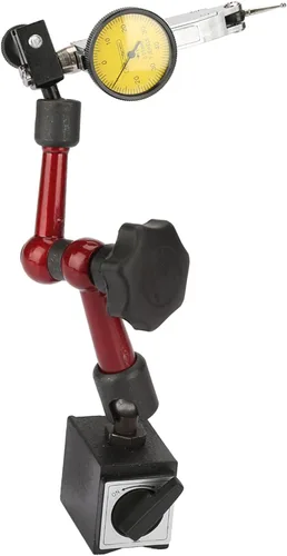Vista 8 de Maxmartt Indicador de prueba de dial, soporte de base de soporte magnético flexible y fuerte + indicador de prueba de dial de palanca