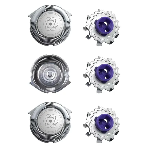 Vista 3 de 3X - Cuchilla de afeitar de repuesto para Philips Norelco AT895, PT710, PT715, PT720, PT721, PT722, PT723, PT724, PT725, PT726, P727, PT728 PT730