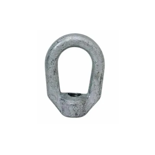 Vista 3 de Juego de 4 tuercas de ojo roscadas de 5/8" X 3/4"-10 piezas galvanizadas forjadas con capacidad de 5,200 libras