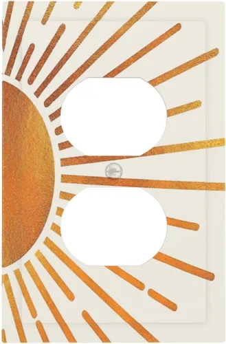 Vista 84 de Ancla Náutica Velero Faro Brújula Cubiertas de Interruptor de Luz de 1 Gang Sin Dispositivo Placa de Pared Decorativa en Blanco Placa Frontal