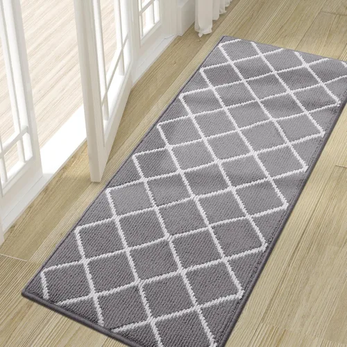 Vista 42 de Finchitty Alfombra para Puerta Interior, Resistente a la Suciedad y Absorbente, de Perfil Bajo, Antideslizante, Lavable, Alfombras de Piso