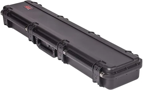 Vista 3 de SKB Cases 3I-4909-SR iSeries - Funda grande de plástico duro duradero para rifle de caza, impermeable y hermética al polvo, con liberación