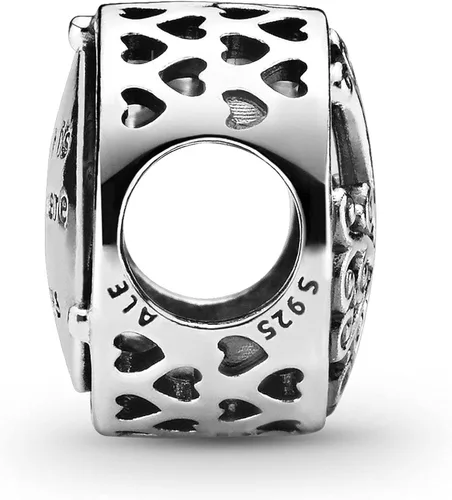 Vista 3 de Pandora - Dije de plata esterlina dije de raíces familiares.