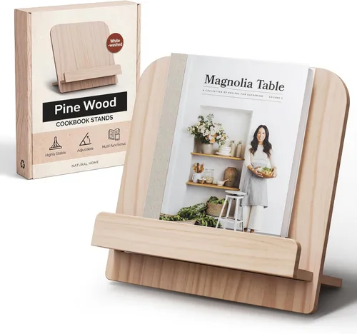 Vista 16 de Soporte para libro de recetas, soporte para libro de cocina para encimera de cocina, pantalla multifuncional, decoración de encimera de cocina 05