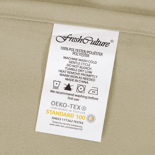 Vista 7 de FreshCulture Sábanas planas Twin XL solo paquete de 2 – Sábanas planas de calidad de hotel – Microfibra cepillada – Ultra suave y transpirable – Sin